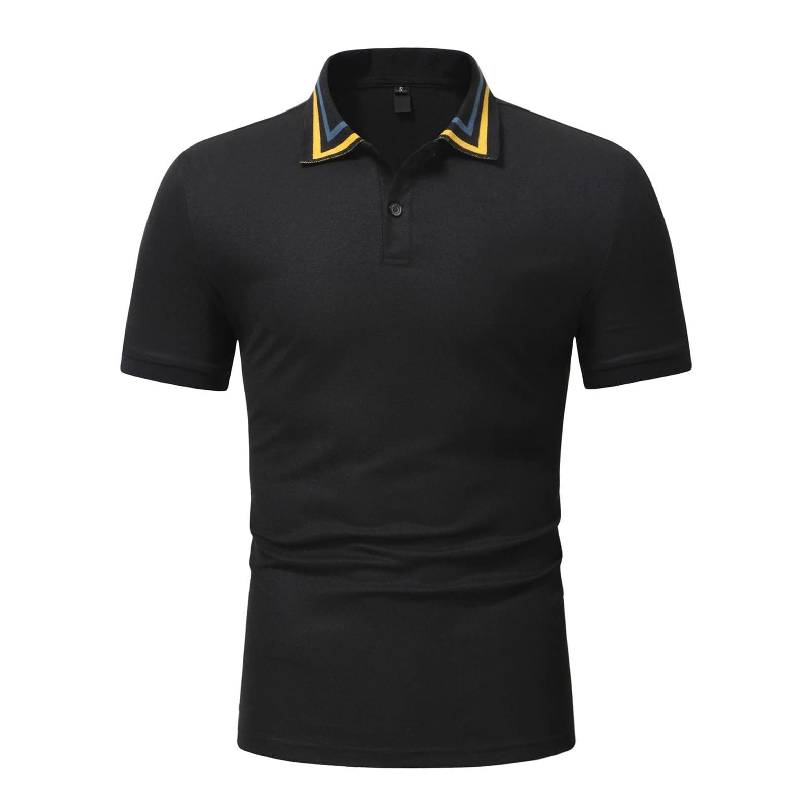 Men's Regular-Fit Preppy Cotton Short Sleeve Dress Shirt for Office Work | Business Casual & Summer Fashion | Perfect for Professional Meetings and Smart Casual Outfits