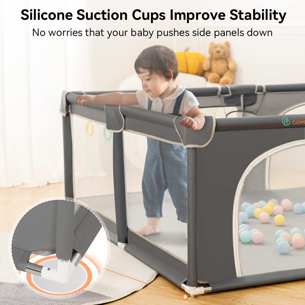 COMOMY Extra Large Baby Playpen - 79
