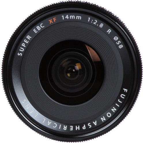 Fujifilm XF 14mm f/2.8 R Wide Angle Prime Lens for Fuji X-Mount Cameras - Perfect for Landscape, Architecture & Low Light Photography