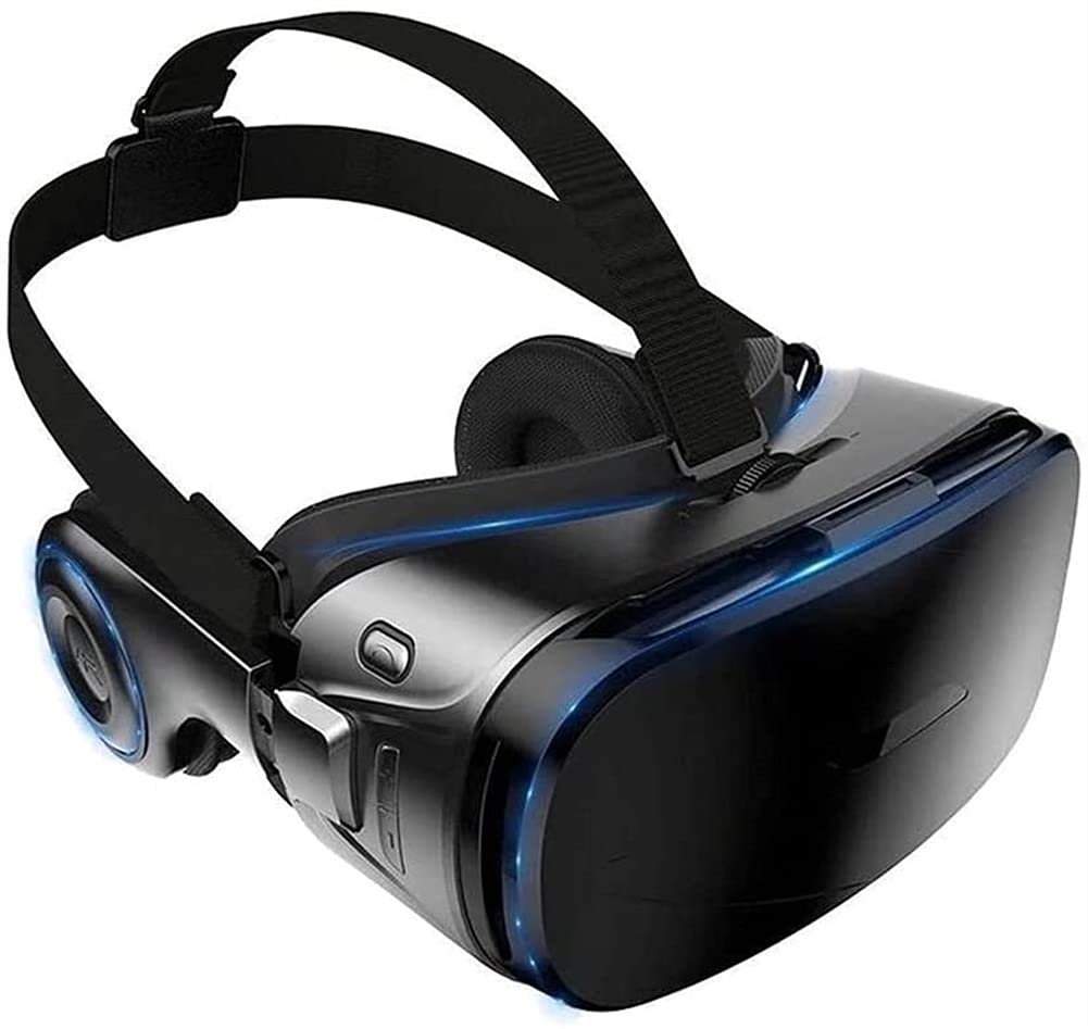 Premium VR Headset for iPhone & Android - 3D Virtual Reality Glasses with HD Display (4.7