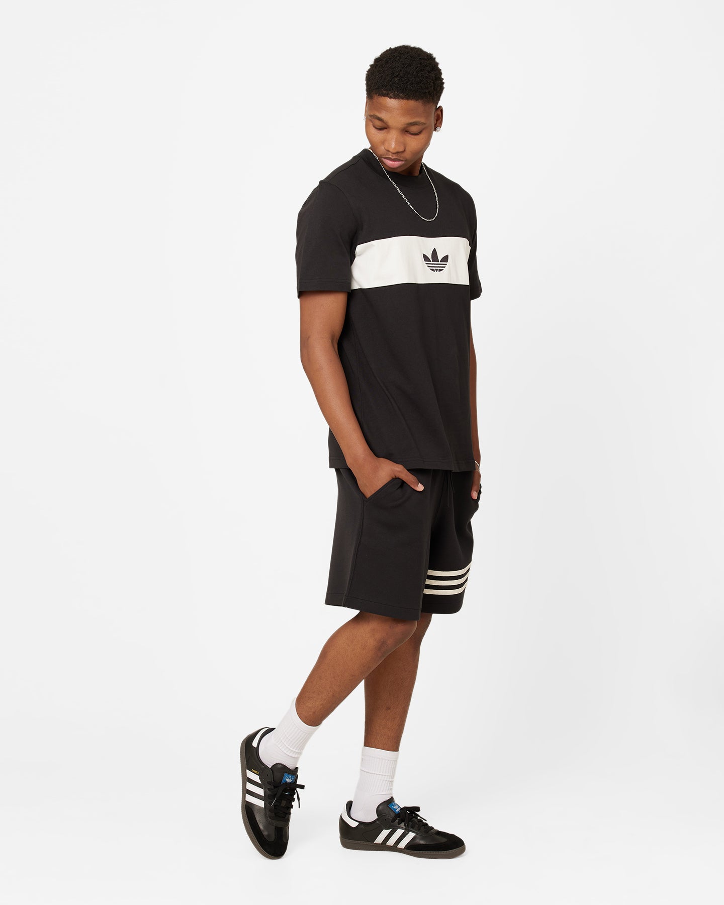 Adidas NY Cutline T-Shirt for Men - Black Cotton Casual Tee for Streetwear, Gym & Everyday Outfits