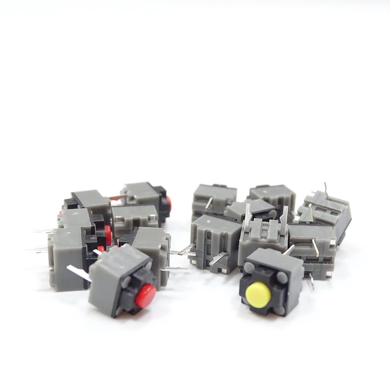 5PCS Kailh Mute Button 6x6x7.3mm Silent Micro Switch for Wireless Mouse - Smooth Clicking for Gaming, Office & Quiet Workspaces