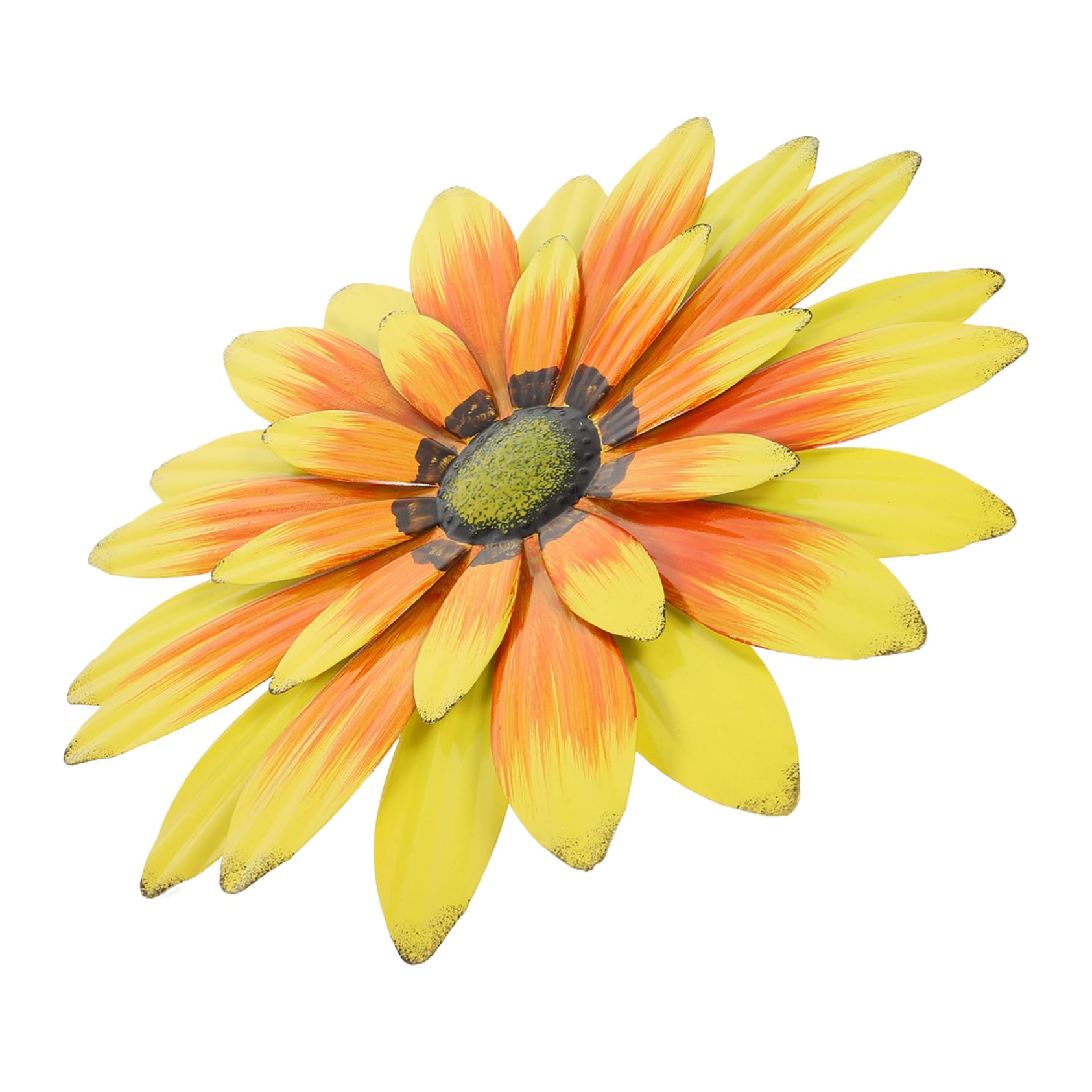 BESPORTBLE Iron Wall Decor - Handcrafted Floral Pendant for Home Decoration, Vintage Style Wall Hanging Ornament for Living Room, Bedroom, Entryway (1PC) | Perfect for Farmhouse, Boho, Rustic Interior Design
