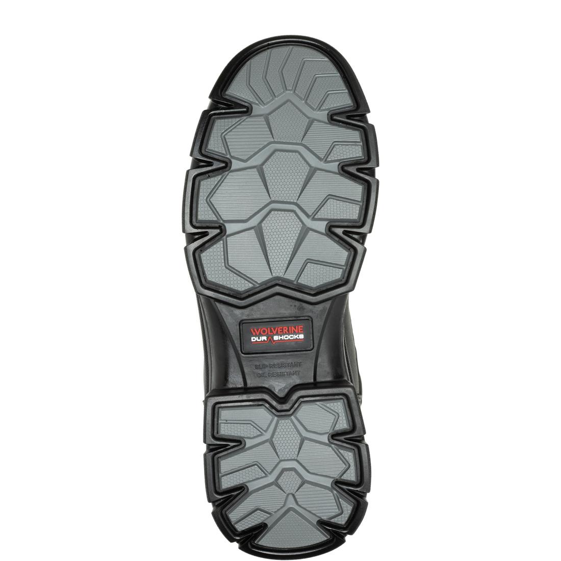 DuraShocks® SR Icon 6 Soft Toe Work Boots for Men - Black Safety Shoes for Construction, Warehouse & Outdoor Work