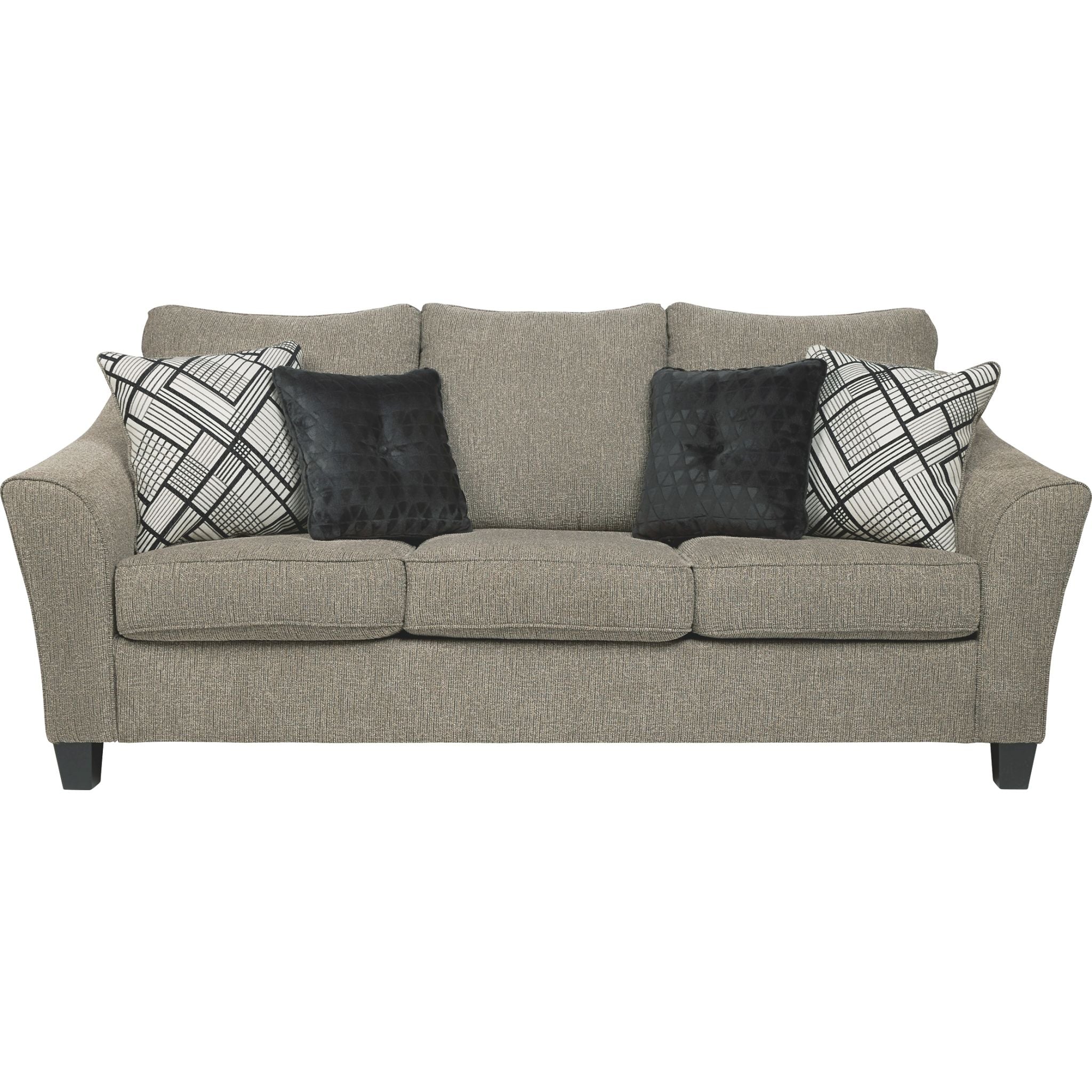 Barnesley Sofa Platinum - Modern Luxury Living Room Couch for Home & Office Comfort
