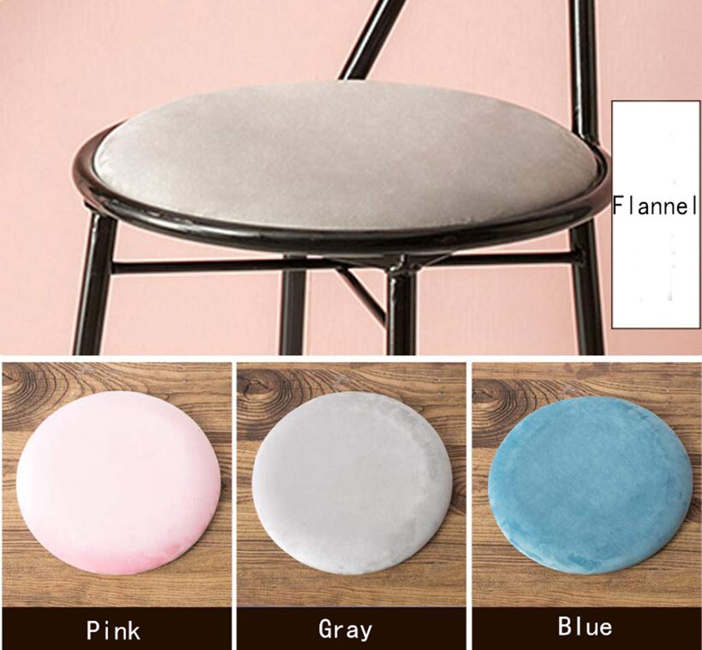 Elegant Pink Flannel Dressing Table Makeup Chair with Creative Butterfly Tie Backrest - Golden Wrought Iron Stool for Bedroom, Lounge & Reading | Perfect Vanity Seat, Dining Chair & Home Decor Accessory