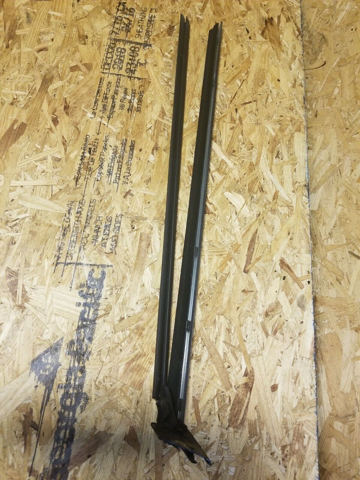 2003-2009 Mercedes CLK W209 OEM Left Driver Side Door Upper Trim & Seal - Perfect Fit Replacement for Door Weatherstrip & Window Molding - Ideal for Car Restoration & Weather Protection