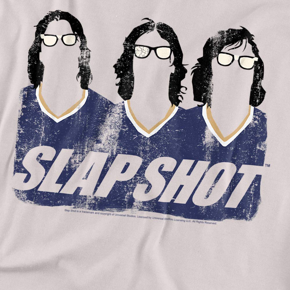 Slap Shot Brothers T-Shirt - XXXL Size Men's Hockey Fan Apparel - Perfect for Hockey Games, Team Spirit & Casual Wear
