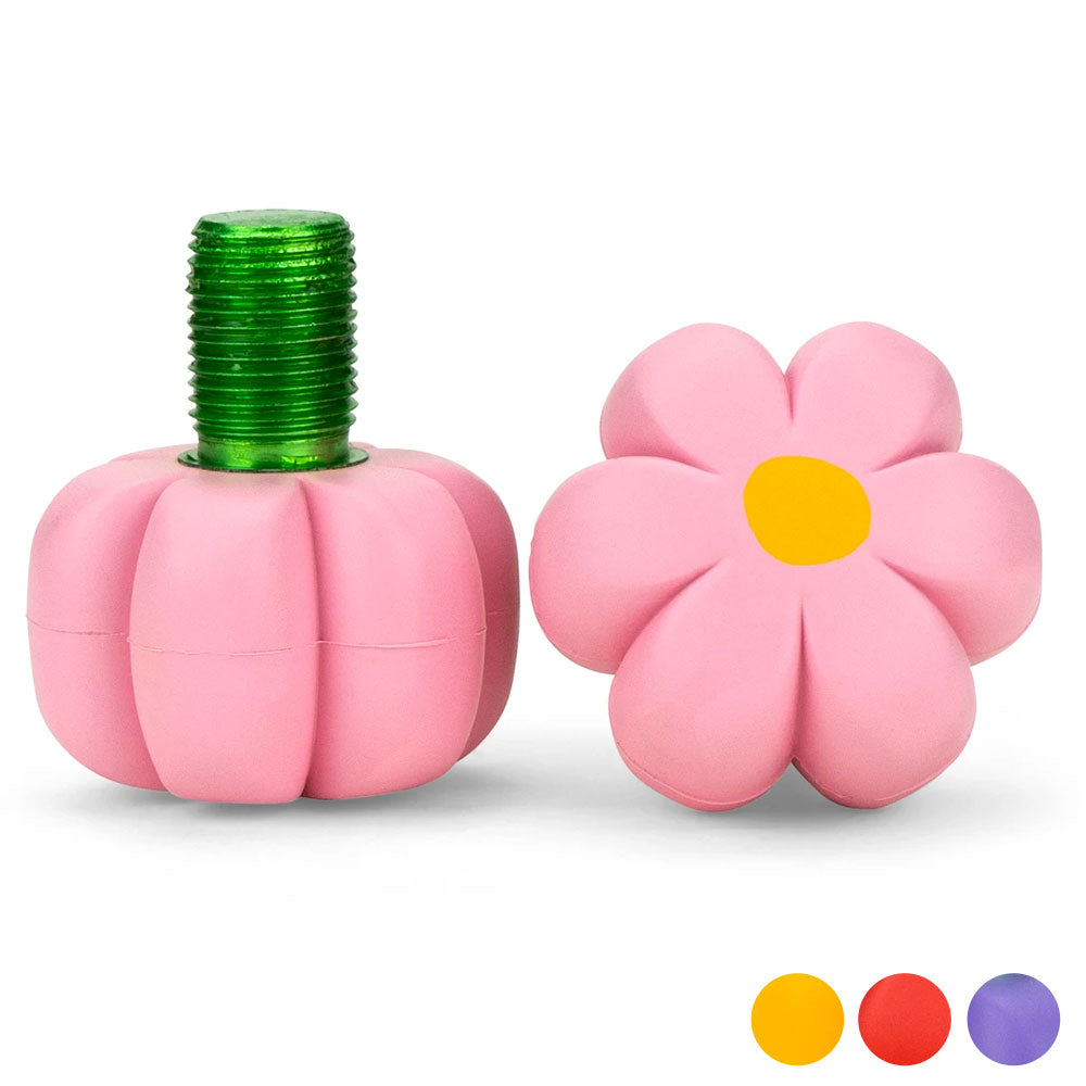Moxi Petal Toe Stops for Roller Skates - Cushioned Rubber Stoppers for Derby, Artistic & Outdoor Skating - Perfect for Beginners & Advanced Skaters