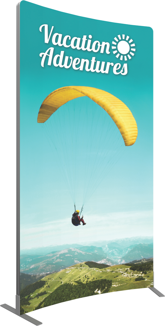 Vector Frame - Curved Graphic Design for Wall Art, Posters & Home Decor | Perfect for Living Room, Bedroom & Office