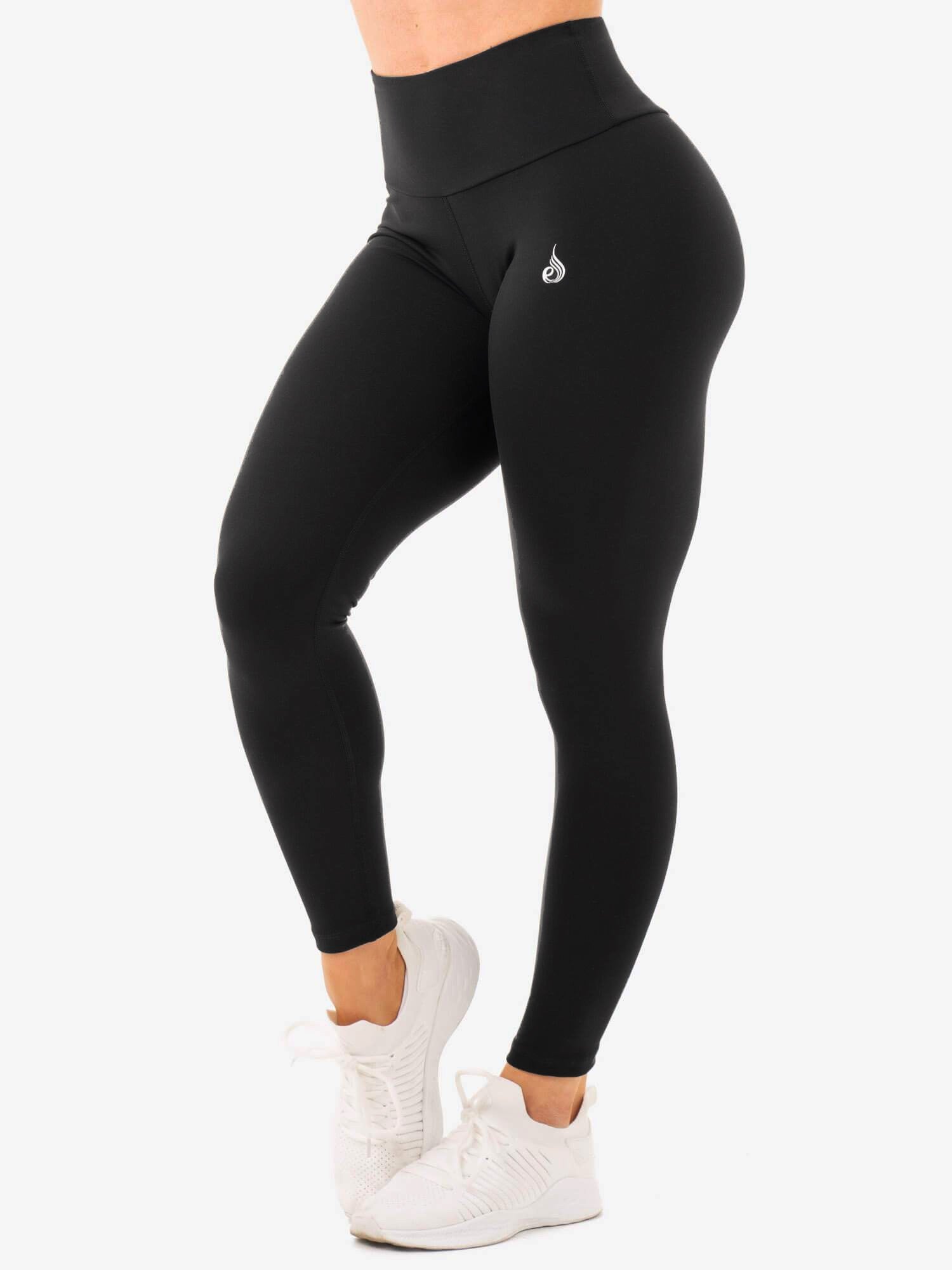 Staples High Waisted Leggings for Women - Black Yoga Pants with Tummy Control - Perfect for Workouts, Yoga & Casual Wear