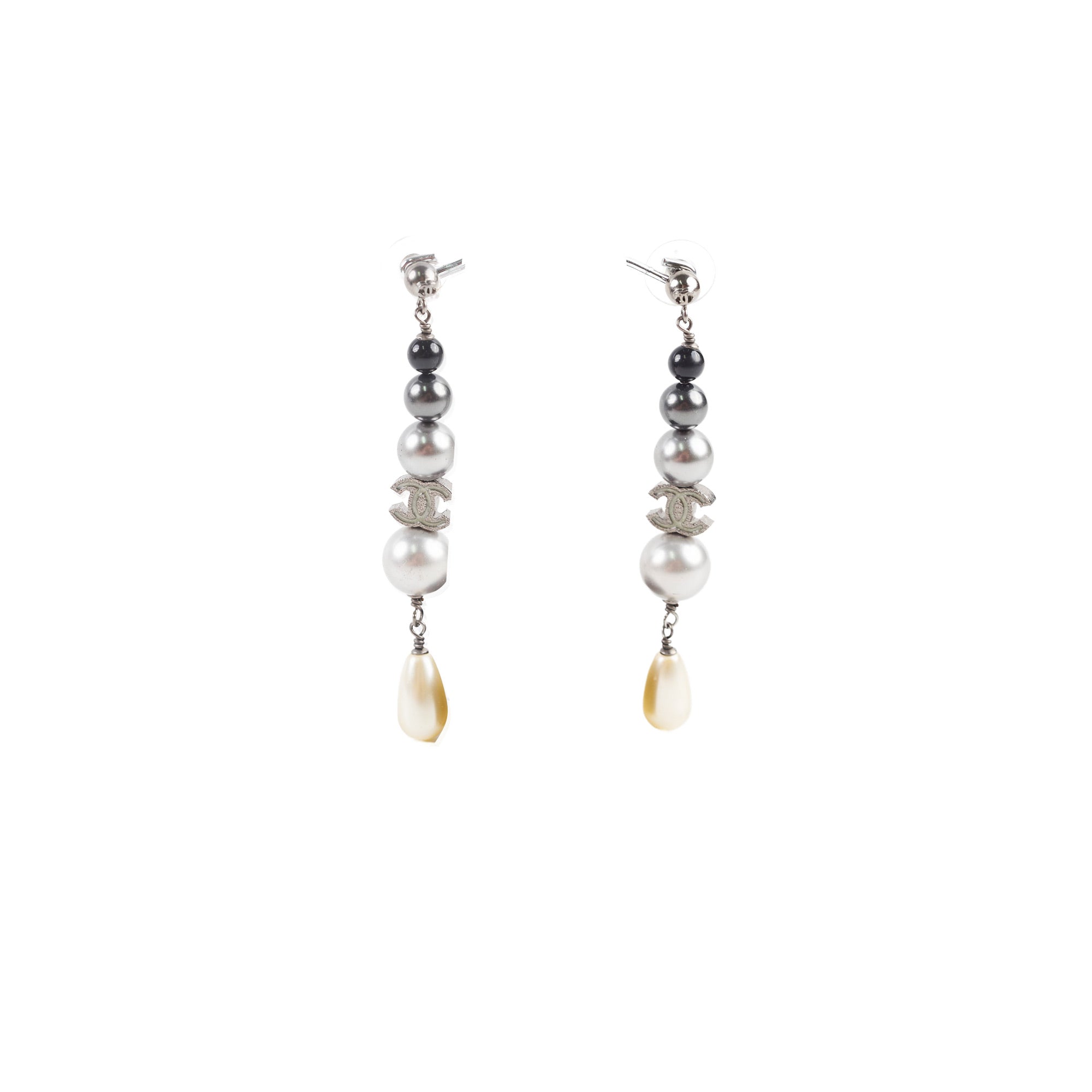 Chanel Pearl Drop Earrings - Elegant Costume Jewelry for Women | Perfect for Weddings, Parties & Special Occasions