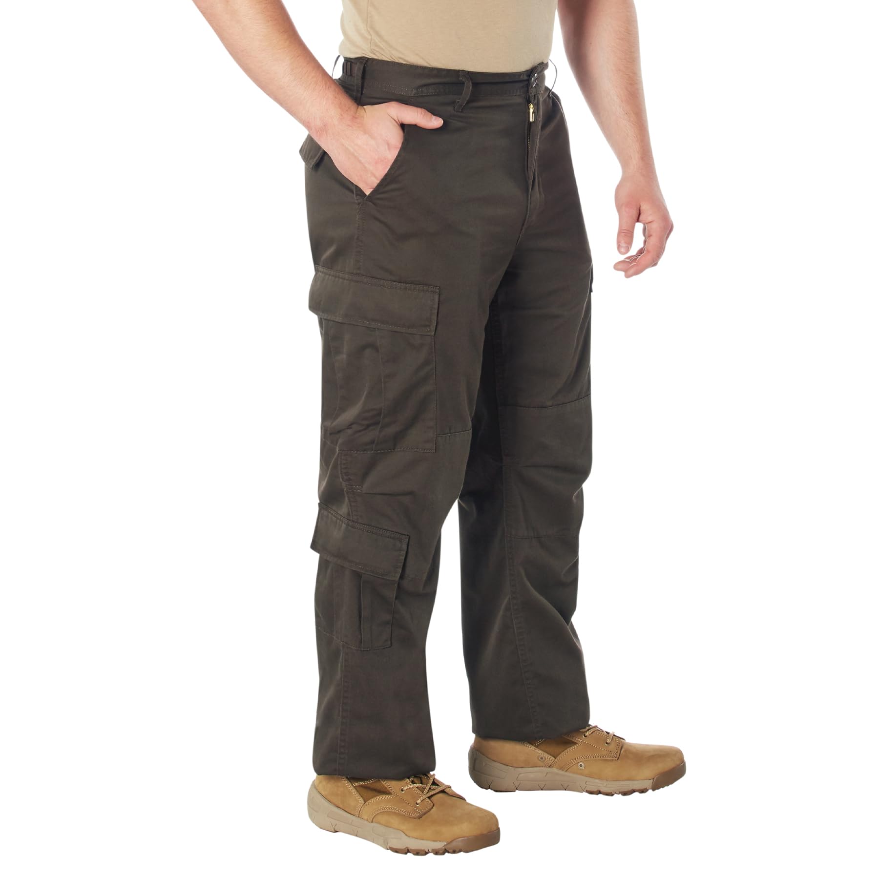Rothco Vintage Paratrooper Fatigue Pants - Military Cargo Pants with Camouflage Pattern for Outdoor Hiking, Camping & Tactical Use