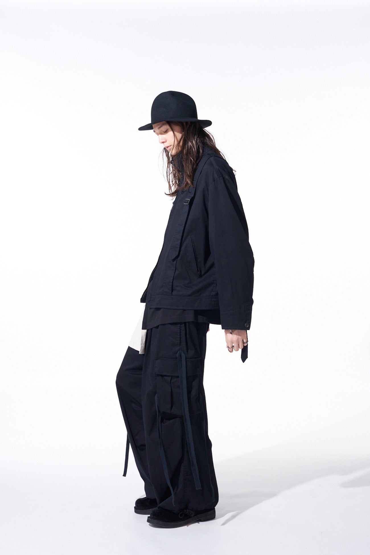 Stylish Cotton Twill Oversized Belted Y Blouson Jacket for Women | Casual & Chic Outerwear for Everyday Wear