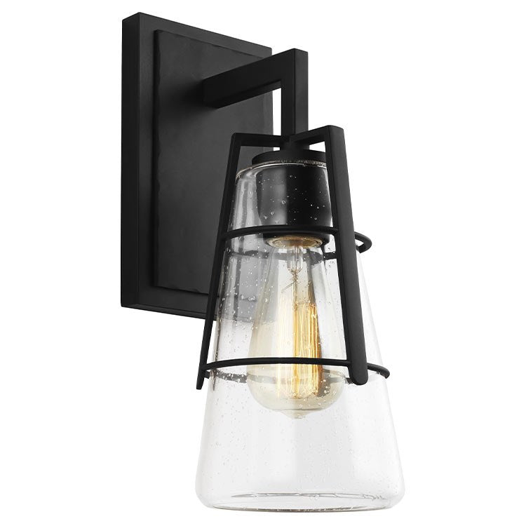 Adelaide Single Light Bathroom Wall Sconce - Modern Vanity Lighting Fixture for Bathroom, Powder Room & Dressing Area | Oil Rubbed Bronze Finish | Damp Rated for Shower Use