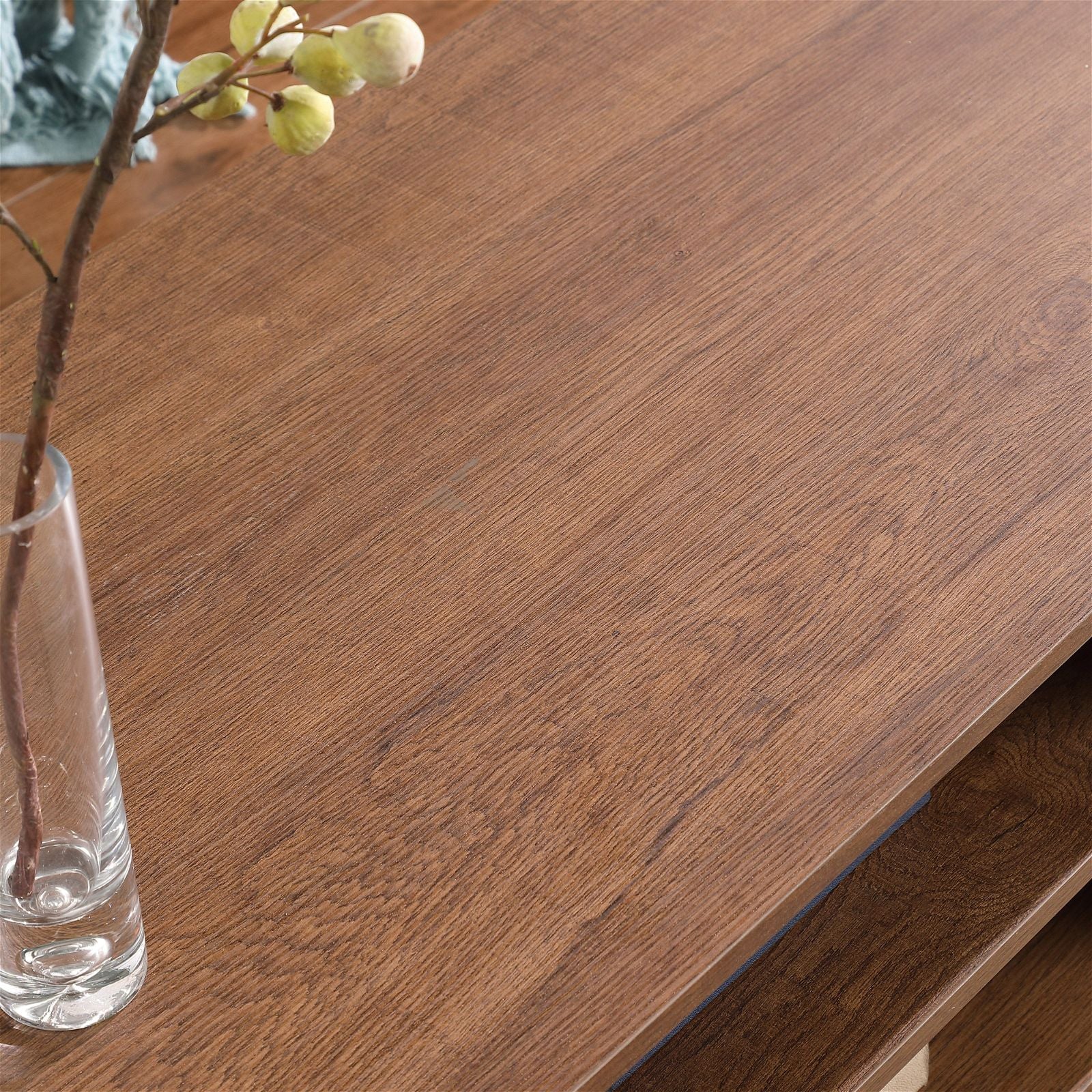 Encore Coffee Table Dark Oak by Tauris™ - Modern Solid Wood Living Room Furniture for Home Decor & Entertaining