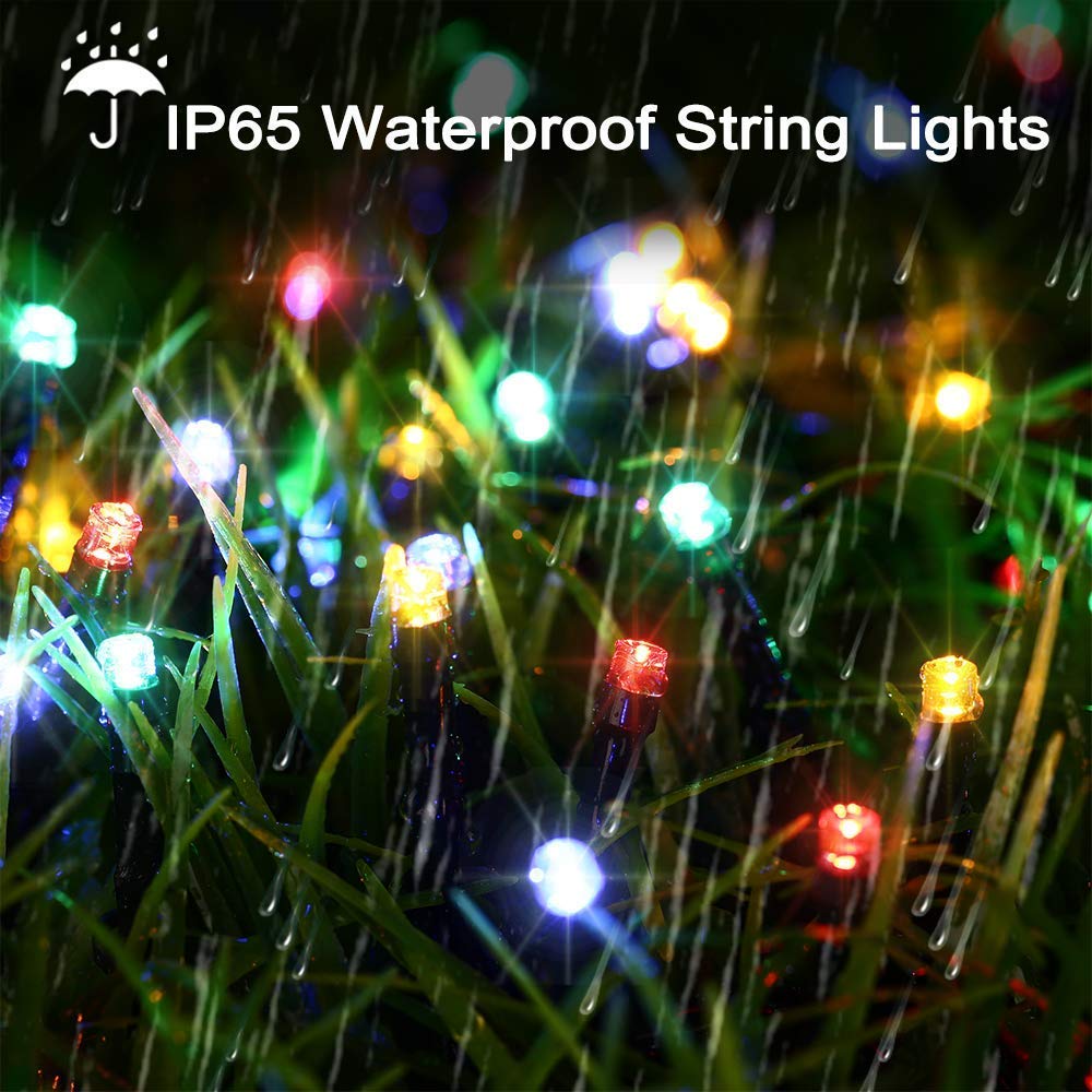 Solar Fairy Lights 7M 50 LED - Waterproof Outdoor Christmas String Lights for Garden, Wedding, Party Decor