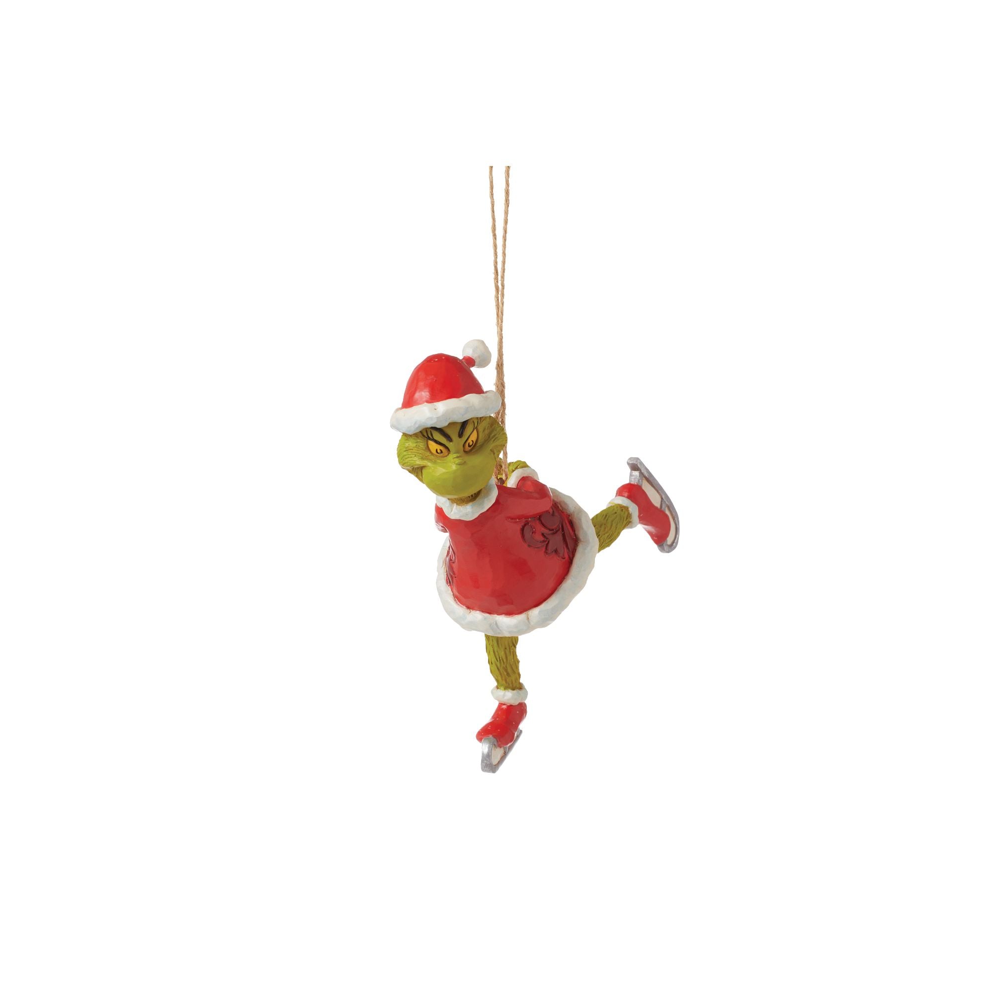 Grinch Christmas Ice Skating Costume for Kids & Adults - Fun Holiday Party Outfit & Themed Skating Event Wear