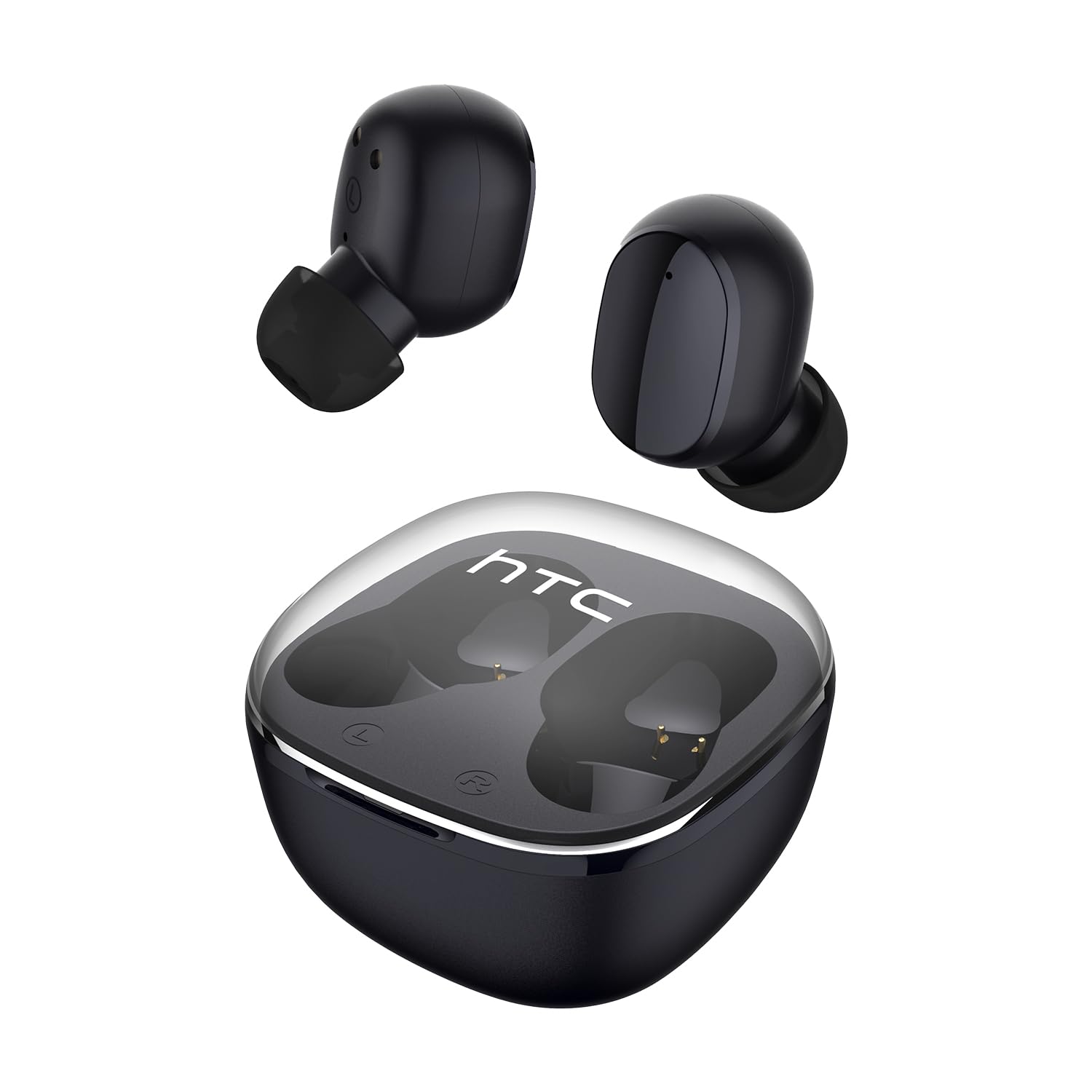 HTC Wireless Earbuds Bluetooth 5.3, Noise Cancelling Headphones with 22H Playtime - for Workout & Travel