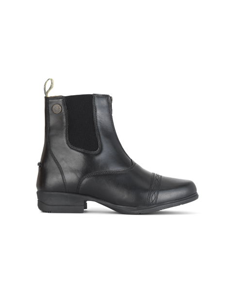 Moretta Rosetta Genuine Leather Jodhpur Boots for Women - Stylish Ankle Riding Boots for Equestrian, Casual & Office Wear