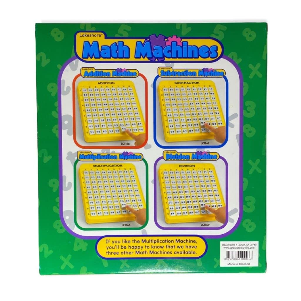 Lakeshore Multiplication Machine - Math Learning Tool for Kids | Interactive Educational Toy for Classroom & Homeschool Use