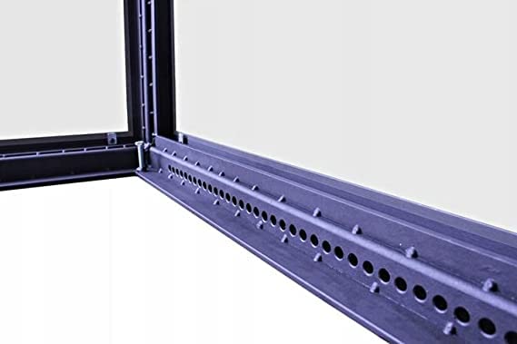 70 x 50 cm Cast Iron Oven Door with Glass for Pizza Ovens - Right Opening, Left Handle | Perfect for Wood Fired Pizza Ovens, Bread Baking & Outdoor Cooking
