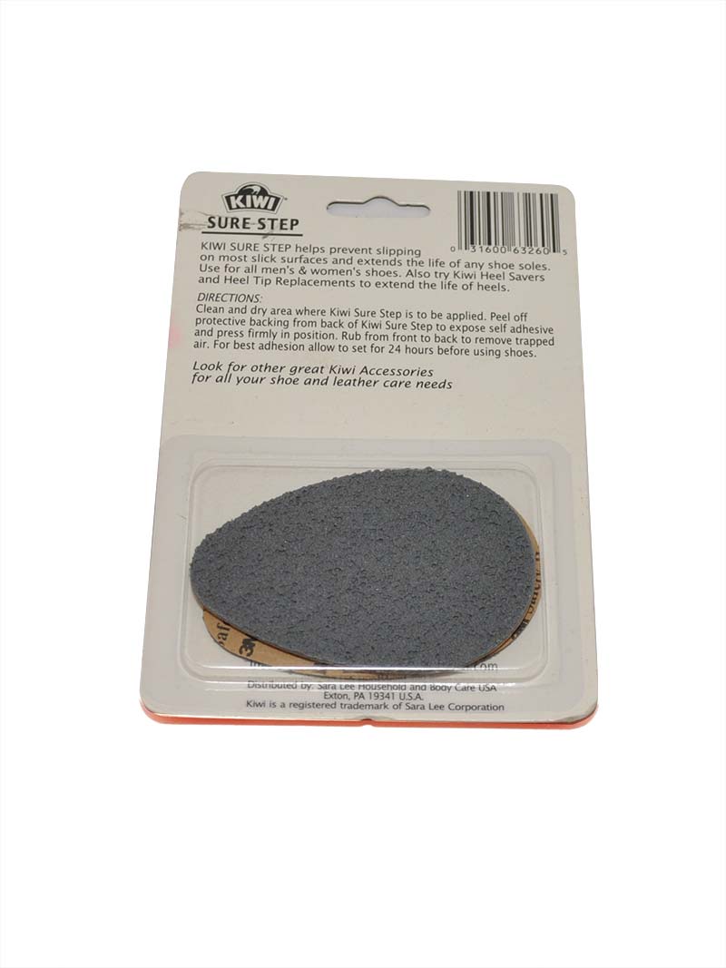 Kiwi Sure Step Non-Slip Pads for Men & Women - Anti-Skid Shoe & Boot Grips for Safety on Wet Floors, Stairs, and Workplaces