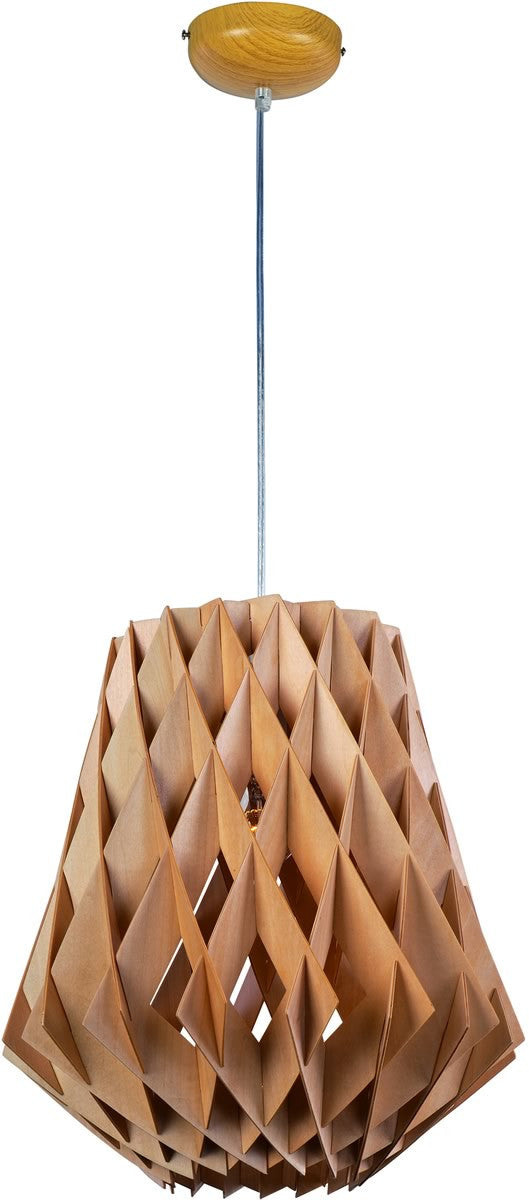 14W Horgen Modern 1-Light Pendant Light Fixture - Sleek Hanging Chandelier for Kitchen Island, Dining Room, or Entryway Lighting
