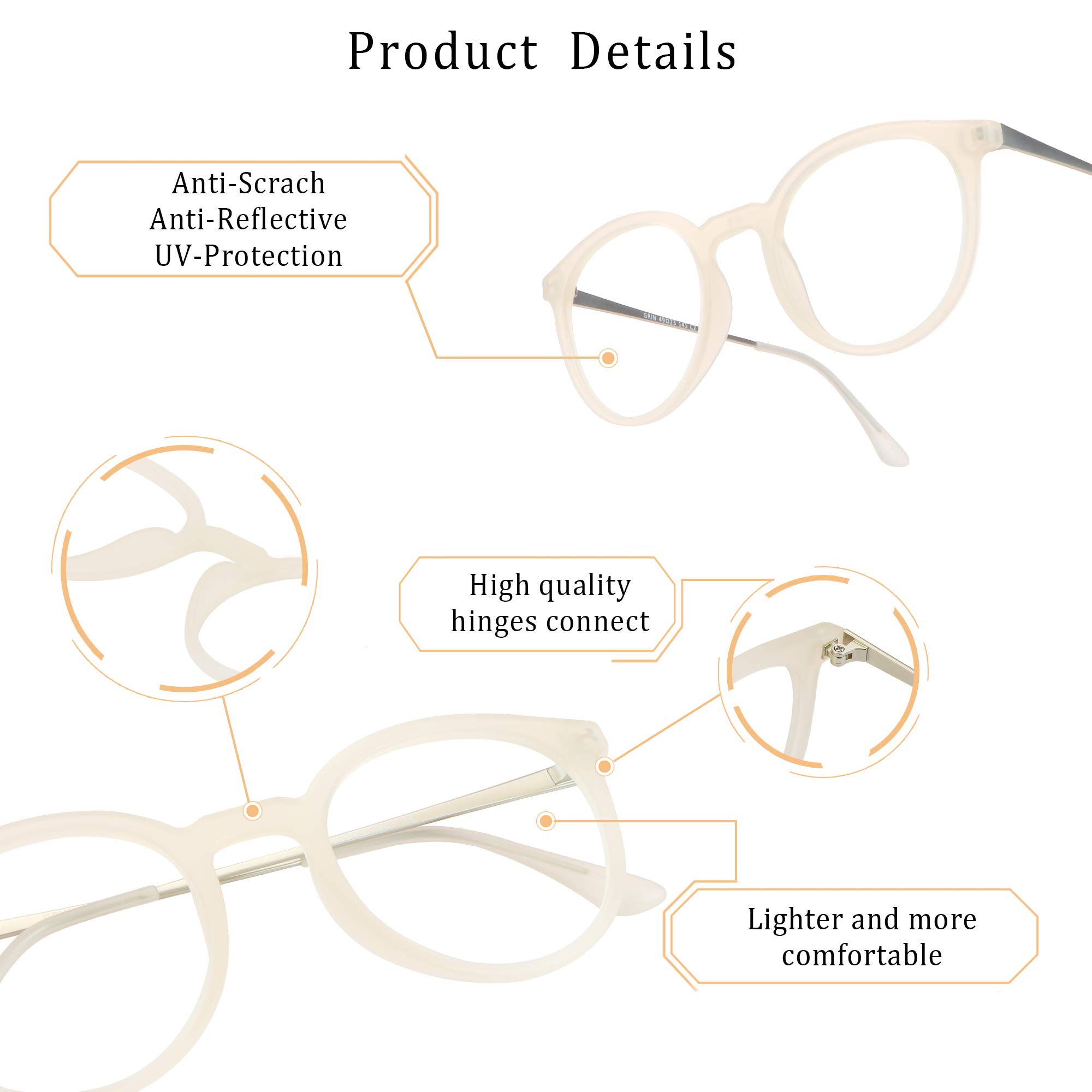 LifeArt Bifocal Reading Glasses with Blue Light Blocking - Stylish Unisex Computer Glasses for Women & Men - Perfect for Reading, Office Work & Screen Time