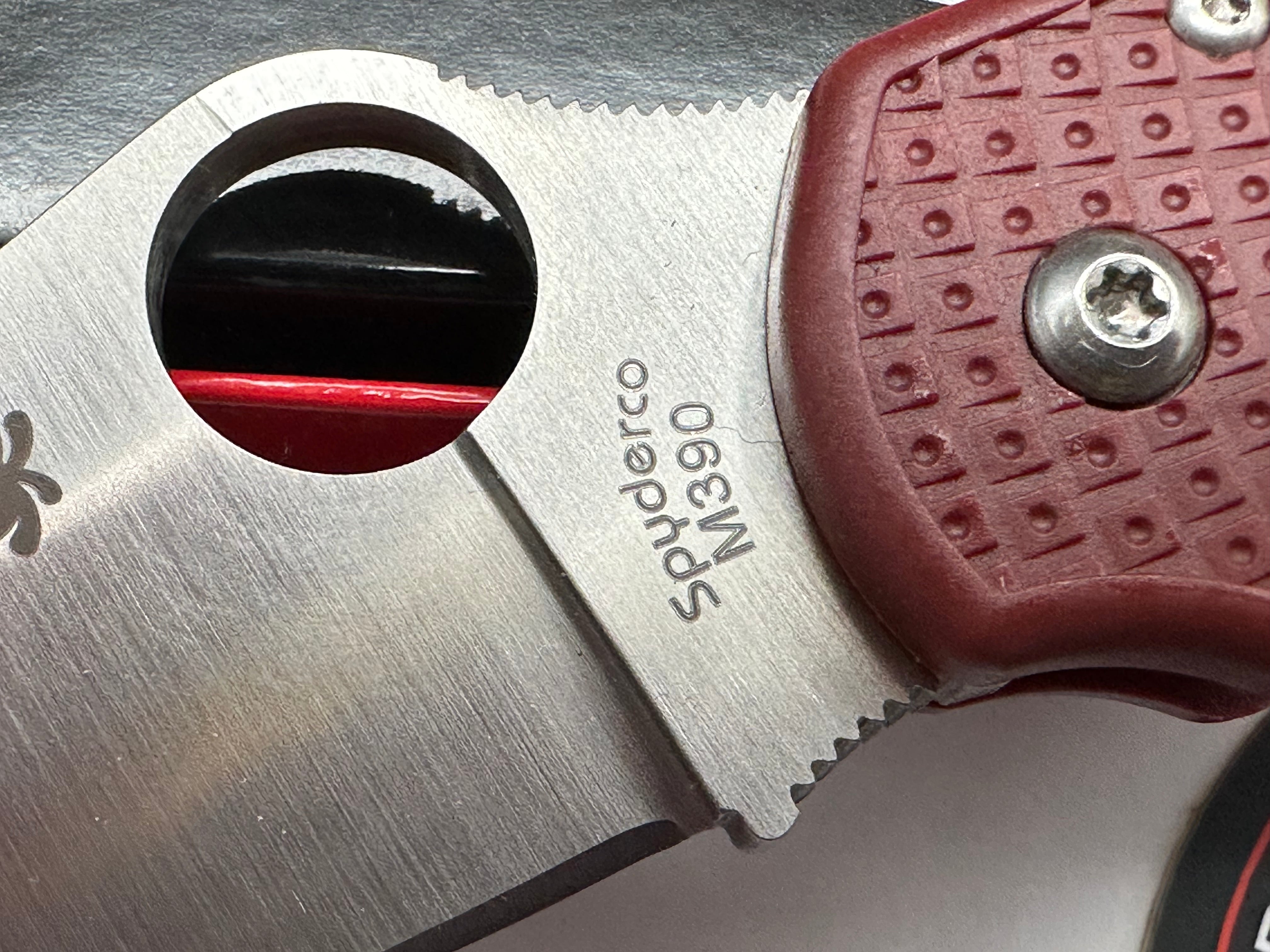 Spyderco Para 3 Lightweight Knife - DLT Exclusive Edition with 2.93