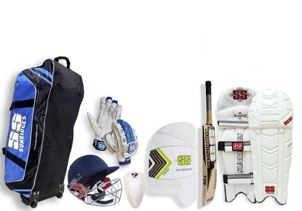 SS Premier Level Cricket Kit - Professional Cricket Equipment for Training & Matches - Perfect for Cricket Enthusiasts & Players