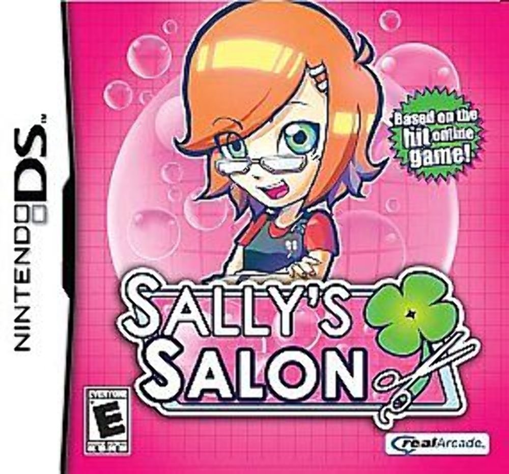 Used Sally's Salon DS Video Games - Fun & Relaxing Beauty Salon Simulation for Nintendo DS - Perfect for Kids & Casual Gamers