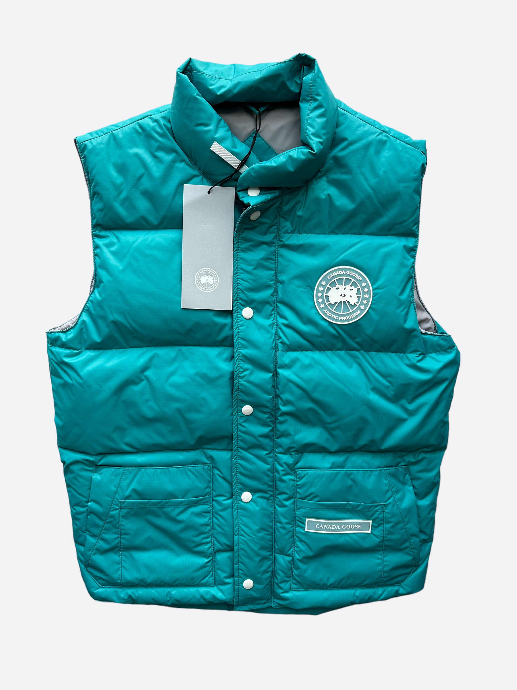 Canada Goose Arctic Surf Northern Lights Freestyle Vest - Lightweight Insulated Puffer Vest for Men & Women - Perfect for Outdoor Adventures, Hiking, and Winter Sports