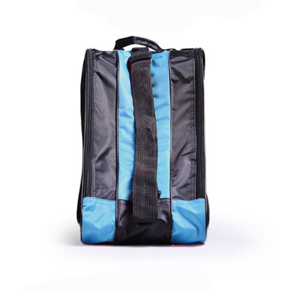 Roller Skate Bag with 3 Layers - Durable & Spacious Skating Backpack for Kids & Adults - Perfect for Ice Skates, Roller Skates & Accessories - Ideal for Rink, Park & Travel Use
