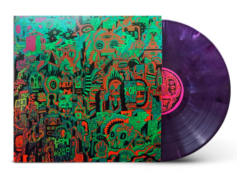 Standard // Deep purple marble vinyl