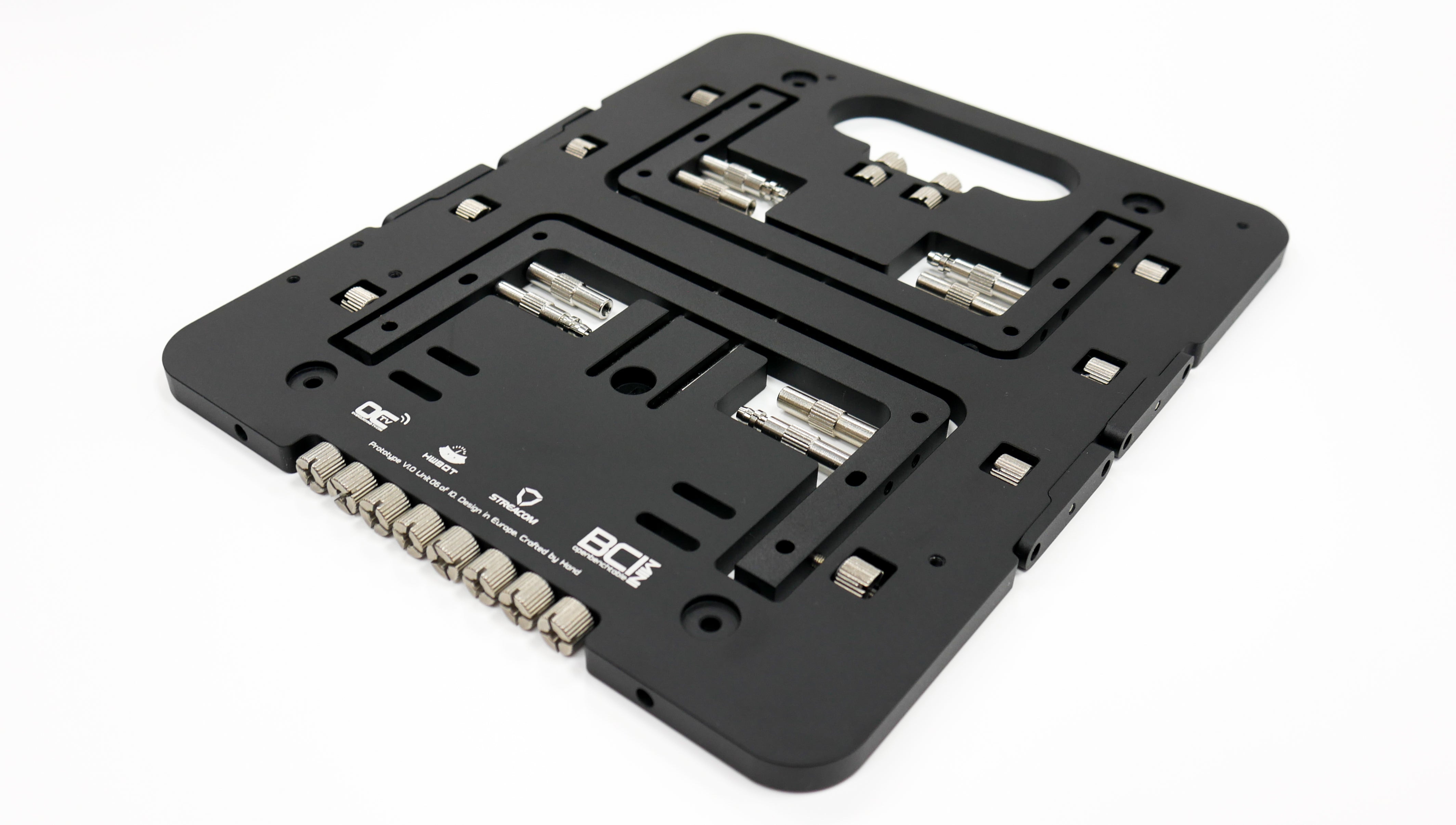 Streacom BC1 Mini Open Benchtable - Compact PC Test Bench for DIY Builds & Hardware Testing | Perfect for Gamers, Tech Enthusiasts & PC Modders