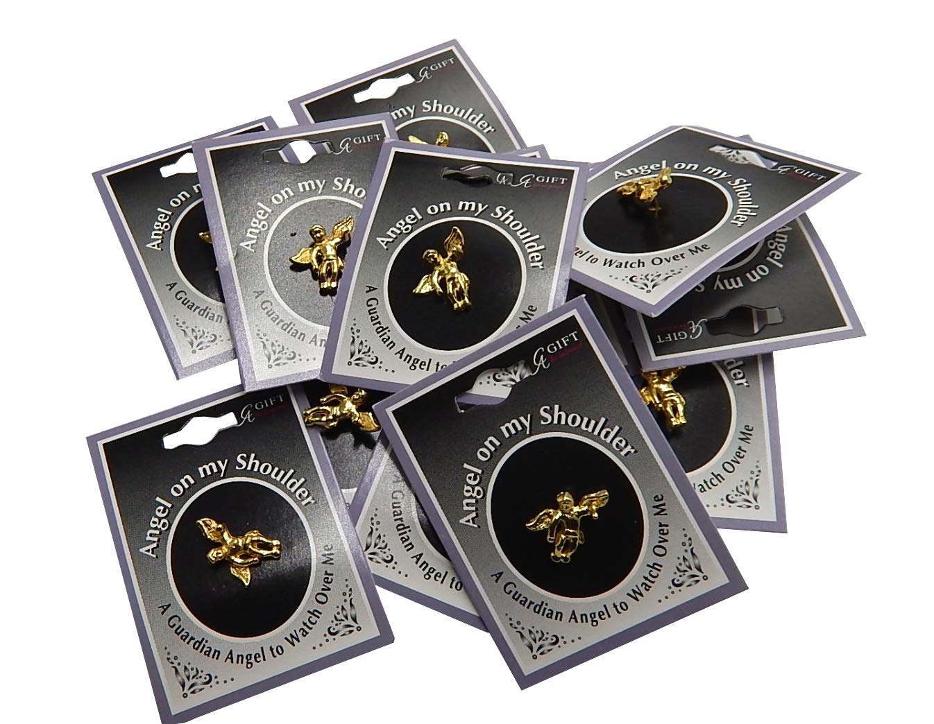 Guardian Angel Pins Set of 12 - 0.5