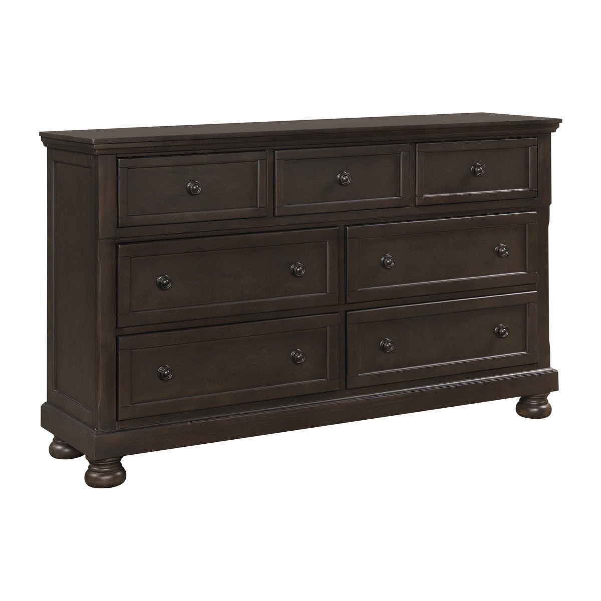 1718gy 5-Drawer Dresser with Hidden Storage Compartment - Perfect for Bedroom Organization & Small Space Living