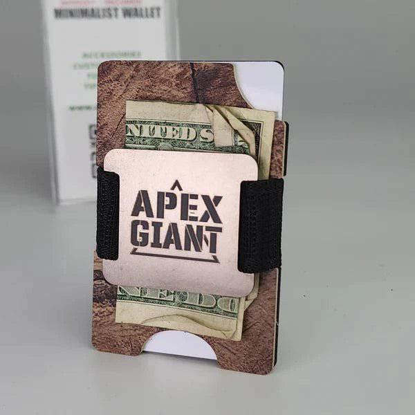 Premium Wood Pattern Wallet for Men - Slim RFID Blocking Leather Bifold Wallet - Perfect for Everyday Carry, Travel & Business Use