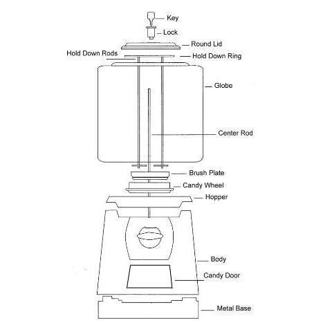 LYPC Classic Parts Diagram - Replacement Components for Machinery & Equipment | Perfect for DIY Repairs, Maintenance, and Industrial Use