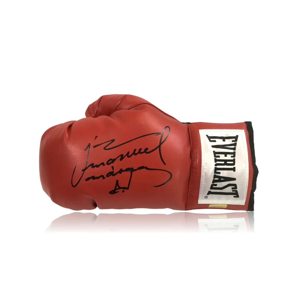 Juan Manuel Marquez Signed Everlast Boxing Glove - Authentic Autograph with COA - Mexico Boxing Memorabilia - Perfect for Collectors and Boxing Fans Display