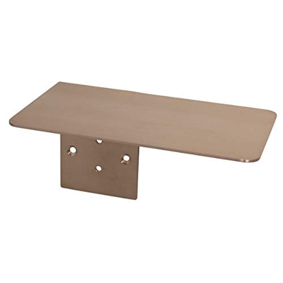 Speakman SA-251-BBZ Brushed Bronze Paper Holder & Phone Shelf - Bathroom Organizer for Toilet Paper, Smartphone, and Essentials | Modern Home Decor for Powder Rooms & Guest Baths