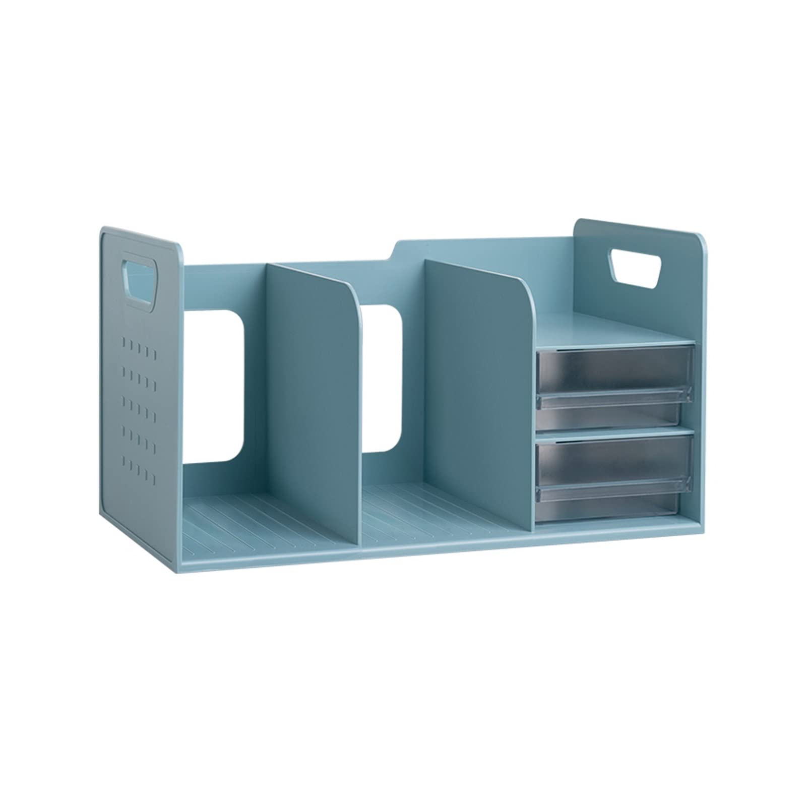 Multifunctional Bookends for Office & Home - 5 Color Desktop Storage Box, Drawer Shelf Organizer | Perfect for Bookshelves, Office Desks & Home Decor