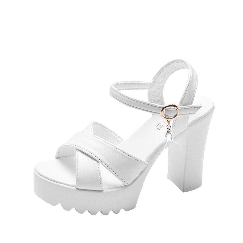 **Women's Wide Width Bohemian Crystal High Heel Sandals - Fashionable Comfort for Summer Weddings & Beach Vacations**