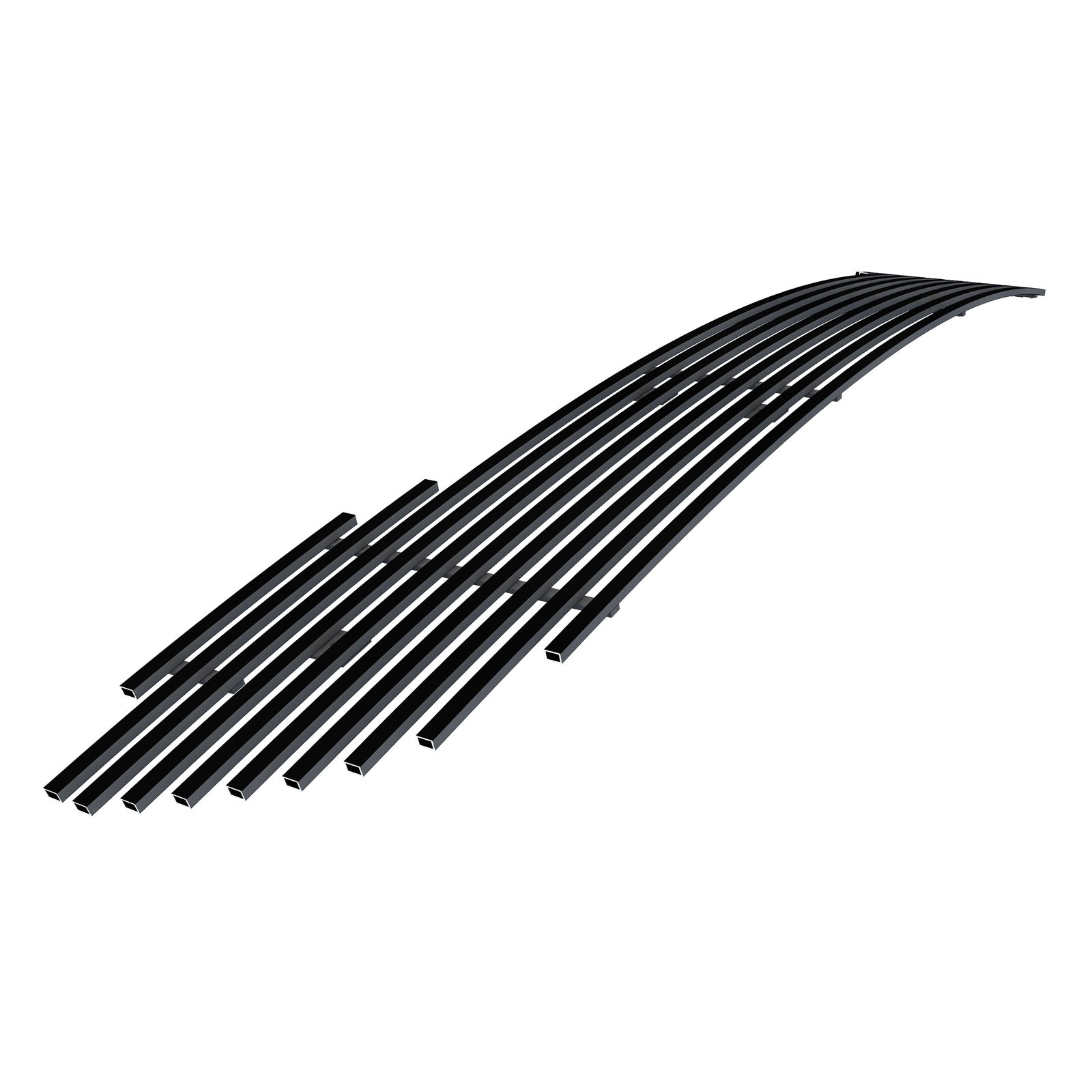 APS Black Stainless Steel Upper Billet Grille for 2021-2025 Dodge Durango SXT & Citadel - Premium Front Grille Upgrade for Enhanced Style & Protection