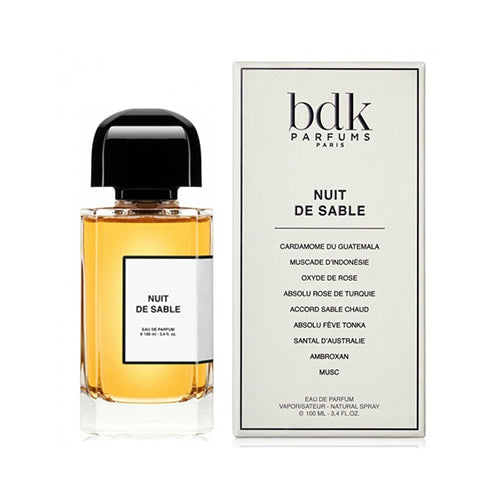 BDK Nuit De Sable 100ml EDP Unisex Perfume - Luxury Fragrance for Men & Women | Perfect for Date Nights, Special Occasions & Everyday Wear