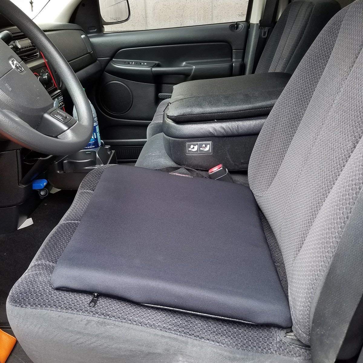 CONFORMAX Lightweight Gel Travel Seat Cushion - Portable Comfort for Car, Office & Airplane - Standard Size Orthopedic Support for Back Pain Relief