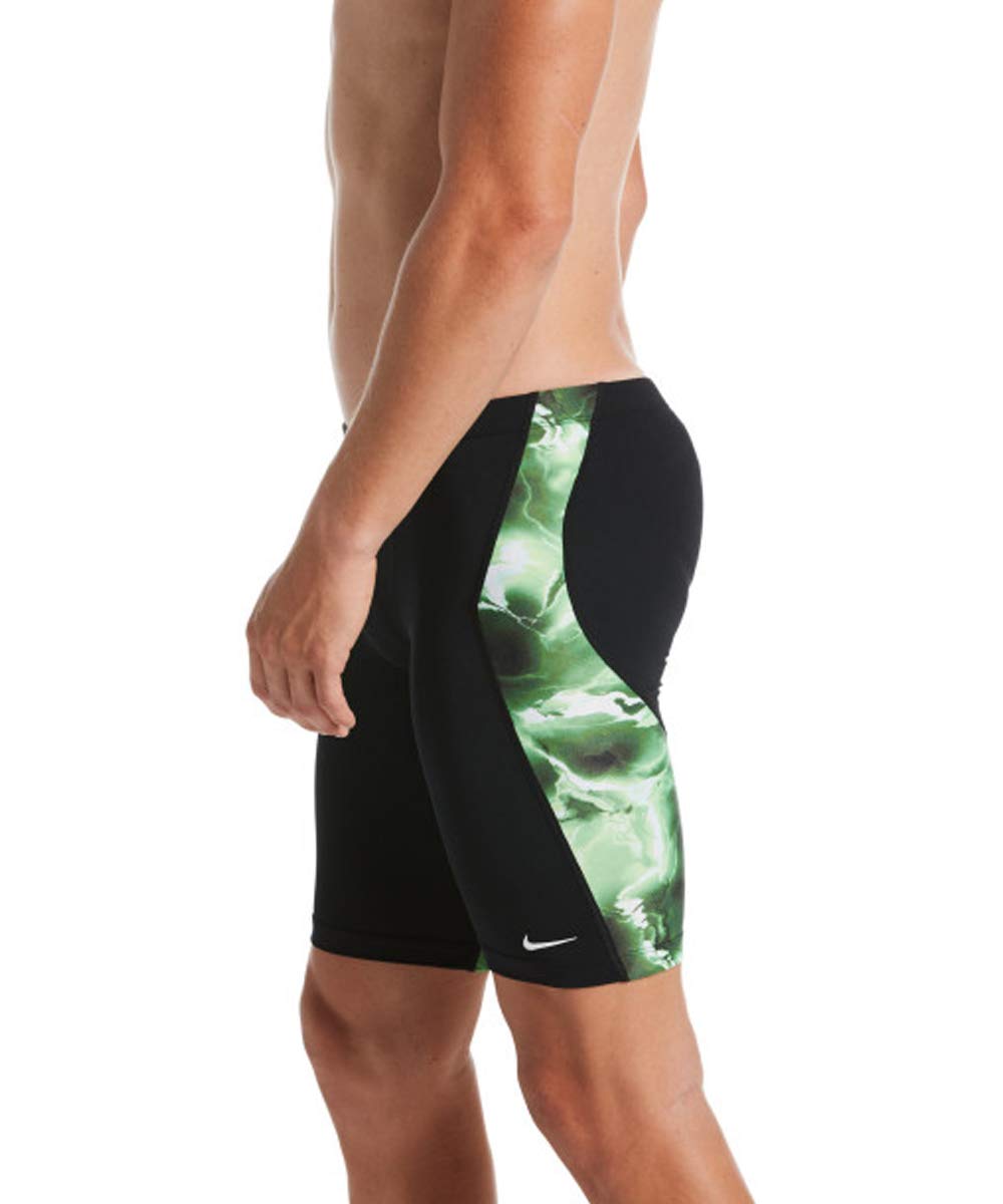 Nike Men's Hydrastrong Lightning Jammer Swim Trunks - Quick-Dry Swim Shorts for Men with UPF 50+ Sun Protection - Perfect for Beach, Pool, Surfing & Water Sports