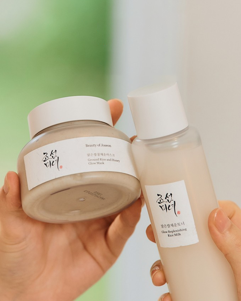 Beauty of Joseon Glow Charging Rice Duo Set - Korean Skincare for Hydration & Radiance - Perfect for Daily Routine & Nighttime Skincare Regimen
