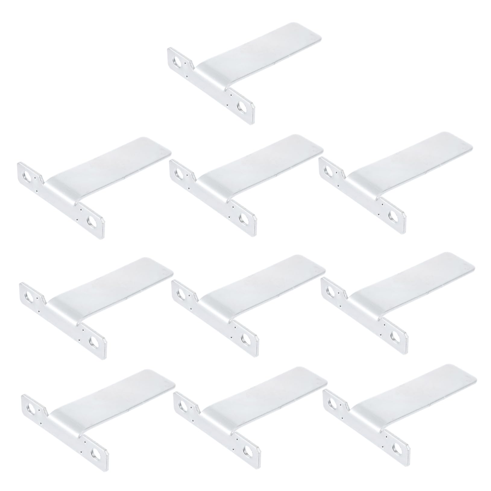 10pcs Metal Photo Frame Brackets - Artwork Display Racks, Picture Frame Stands & Holders for Wall or Desktop - Perfect for Home Decor, Office Display & Gallery Exhibitions